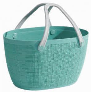 Plastic Storage Basket With Handle