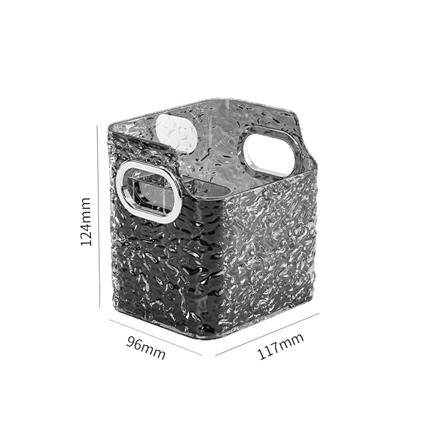 Storage Box with Small Compartment- Glacier Pattern - SMALL, 6751